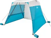 [Coleman] Backpack Sun Shelter, Portable 7x7ft Canopy Tent with Easy Setup, Lightweight Shade Tent for Beach, Park, Sidelines, & More, Backpack Carry Bag