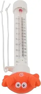 Yardwe Pool Floating Baby Water Temperature Gauge Simple to Read for Infant Bathtub Small Size Easy to Attach