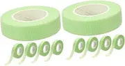 FOMIYES 2sets Lash Glue Compatible Lash Extension Tape Breathable Fabric 9m Roll 5rolls*2