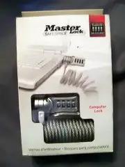 MASTER LOCK SAFE SPACE COMPUTER LOCK NEW IN BOX