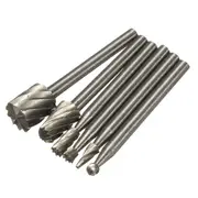 6Pcs Hss Routing Wood Rotary Milling Cutter Tool Set