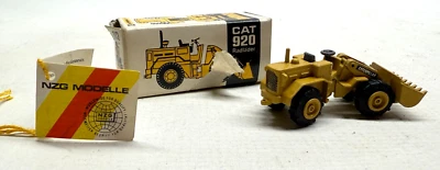 Vintage NZG Modelle Cat 920 Wheel Loader 1:87 Diecast