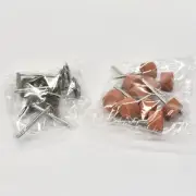 Rotary bits Wire Brush & Grinding Stone 10 pack of each for Dremel tool