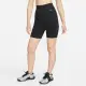 【NIKE 耐吉】短褲 女款 運動褲 緊身褲 AS W NK ONE DF HR 7IN SHORT 黑 DV9023-010