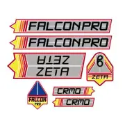 Falcon Pro - Zeta decal set - Old School BMX