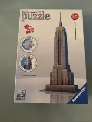 Ravensburger Empire State Building 3D Jigsaw Puzzle, 216 Pieces- New Open Box