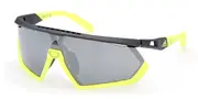 Adidas SP0054/S 20C Men's Sunglasses Yellow Size 135