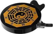 Ciieeo Obsidian Eight Diagrams Tabletop Decor Feng Shui Blessing Ornament Layout for Home and Office Elegant Craft for Wealth Housewarming