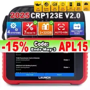 LAUNCH CRP123E Car OBD2 Scanner ABS SRS Engine Code Reader Diagnostic Scan Tool