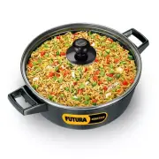 Hawkins Futura Non Stick Casserole, Saucepan with Lid, 3 Ltr- Free Delivery