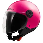 OF558 Sphere Lux II Solid Fluo Pink Jet Helmet