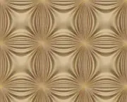 Wallpaper Designer Copper and Gold Faux Tufted Fabric