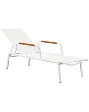 Pangea Home Set of 2 Dean Outdoor Arm Loungers