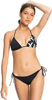 [Roxy] Women's Beach Classics Tie Side - Triangle Bikini Set for Young Women Bikini Set