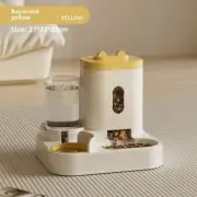 Automatic Feeder Cat Dog Food Bowl with Water Fountain