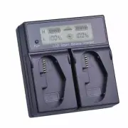 LP-E19 Dual Battery Charger for Canon LP-E19 LP-E4N LP-E4 EOS 1Dx 1D Mark III IV