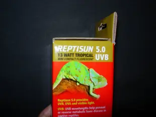 ZooMed 潮濕雨林型爬蟲專用含UVA UVB REPTISUN日本製 5.0 UVB  澤龜 巴西龜 輻射龜 變色龍適用