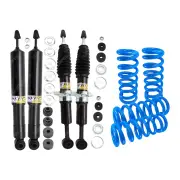 F + R Webco Shock Absorbers HD Raised Springs for Toyota Prado 120 150 V6 LWB