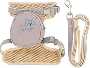 HYTROVE Kitten Walking Rope Adjustable Cat and Leash for Cats Lightweight and Easy to Carry for Outdoor Adventures