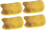 HOMOCONO 4pcs Scraping Massage Tool Face Massager Devices Gua Sha Scraping Massage Guasha Massage Tool Board Chinese Massage Tools Jade Roller Horn Scraping Therapy Plate
