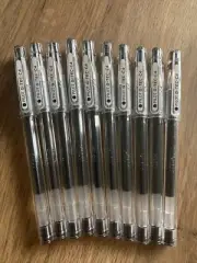 Pilot G-TEC-C4 0.4mm Black Ultra Fine Roller Ball Gel Pen,BL-GC4-B( PKT 10 PENS)