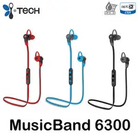 在飛比找PChome商店街優惠-i-Tech MusicBand 6300 頸繩式藍牙耳機 