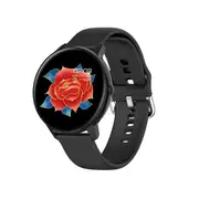 Smart Watch With Ip68 Waterproofing And Health Monitoring Black Smart Watches