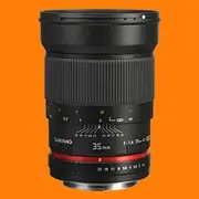 Samyang 35mm f/1.4 AS UMC Lens for Canon EF - Brand New