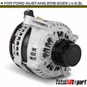 Alternator for Ford Mustang 2015-2023 2.3L 200A 12V CW 4-Groove Decoupler Pulley (for: Ford)