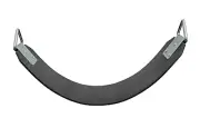 H/Duty Strap Swing Seat Black Rubber Steel Insert Playground Equipment Tree Gym