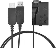 LP-E8 DC Coupler USB Power Adapter Dummy Battery Camera Charger Kit for Rebel T3i T2i T4i T5i EOS 600D 550D 650D 700D Kiss X5 X4 X6