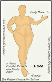 Cloth Art Doll Pattern "Body Basic 3" by Mary Tressler