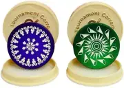 Carrom Tournament Striker with Smooth Surface Pack of 2 colour may vary US