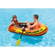 2 Persons Intex Sports Challenger Inflatable Kayak Floating Boat Oars River Lake