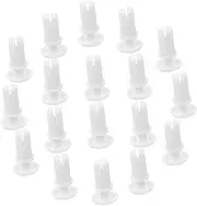 HEALLILY 100pcs Car Panel Fasteners Plastic Rivets Auto Push Retainer Clips Bumper Retainer Clips Universal Car Clips