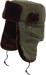 [Baluue] Thickened Earflap Hat for Outdoor Use Cap with Ear Protection Warm Riding Beanie for Men and Women Durable and Stylish Camouflage Design