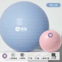 在飛比找樂天市場購物網優惠-瑜伽球 彈力球 韻律球 青鳥瑜伽球加厚防爆孕婦專用助產后修復