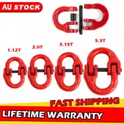 2PCS 1.12T-5.3T Grade 80 HammerLock Chain Connector Link 4X4 Joiner 4WD Coupler