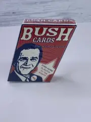 George W Bush Slanted Playing Cards -The 2nd Term Factory Sealed