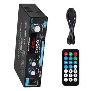 AK35 Mini Bluetooth 5.0 Stereo Audio Amplifier Car Home HiFi Music USB FM AMP