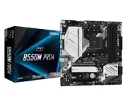 B550M PRO4 Supports 3rd Gen AMD AM4 Ryzen™ / Future AMD Ryzen™ Processors Mot...