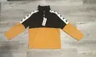 Kappa Sweatshirt 222 Band 10 Dustin Yellow Ochre-Black-White W/tags