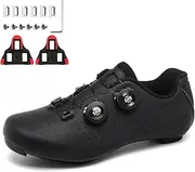 [SUMECH] Cycling Shoes Mens Womens Road Bike Cycling Shoes Lightweight Breathable Compatible Peloton/Look Delta Pedals with Delta Cleats Indoor Road Rcing Bikes Shoe