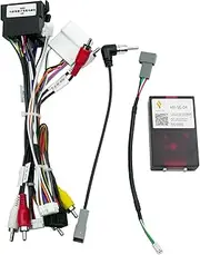 16pin Car Stereo Radio Power Wiring Harness Cable Adapter Fit for Hyundai IX35 Tucson 2 Azera Kia Sportage Sorento w/ 24p Supports Factory Reverse Camera and Amplifier