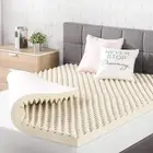 3 Inch Egg Crate Memory Foam Mattress Topper with Copper Infusion, CertiPUR-U...
