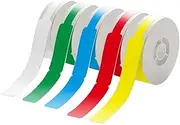 Ｂｅｓｇａ 325 Pieces Label Printer Paper Replacements Waterproof Mini Thermal Label Paper Labeling Tapes Wire Tags for D110 Label Maker