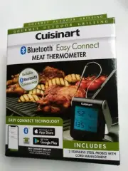 Cuisinart Bluetooth® Easy Connect Meat Thermometer - Probe Management, NEW!!