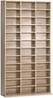 Bookshelf, Adjustable Shelf Bookcase Corner Display Cabinet Storage Shelves Book