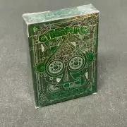Green Cyberpunk Playing Cards - Elephant Playing Cards