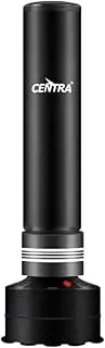 Centra Boxing Punching Bag Free Standing Speed Bag Kick Training 170cm/175cm, Strong Suction Cup Boxing Bag with Punching Kicking Zone, Freestanding Heavy Punching Bag for Home, Office, Gym, Black